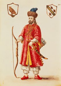 Marco Polo, kledd i tartarkostyme, fra 